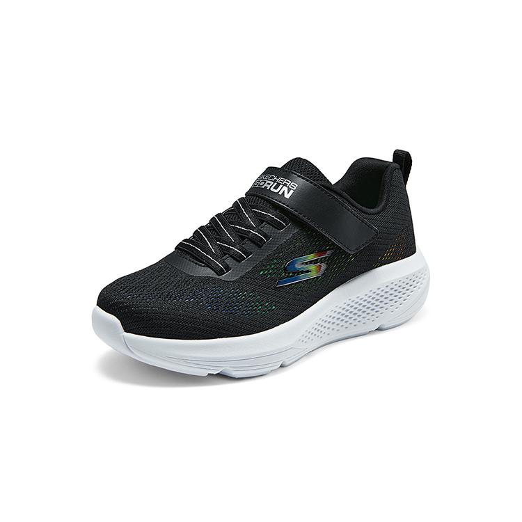 Skechers Kids Lightweight Breathable Non-Slip Durable Low-Top Running Shoes Kids sneakers Black 303922L-BKMT