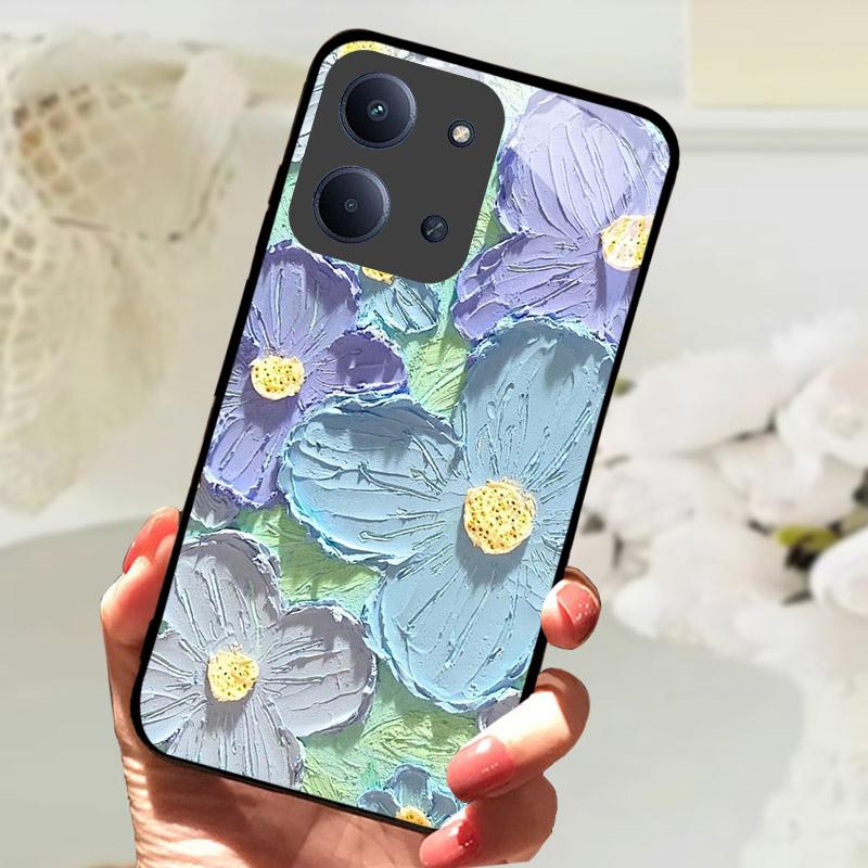 Etui Do Xiaomi Redmi 15C 4G Global Case Luksusowe Szkło Hartowane Ochrona Aparatu Tylna Pokrywa Do Redmi15C 15 C Odporne na Wstrząsy Fundas