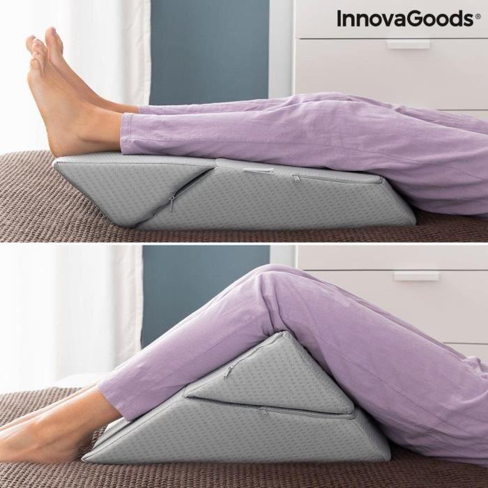 Pillow - InnovaGoods - Threllow - Triangular - Memory Foam - Medium Comfort
