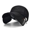 Hat, summer outdoor sun protection visor, casual sports fashion Korean version pull-up brim men's and women's baseball caps