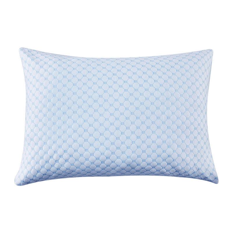 1pc Summer Cooling Pillow,Ice Silky and Bamboo Fiber AB Side Face,Shredded Memory Foam Home Hotel Sleeping Pillows 51*76/51*92cm