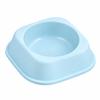 Plastic Cat Food Bowl Anti-Fall Flip Cat Plates New Square Cat Bowl  Pet Feeding