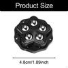 4Pcs Self Adhesion Caster Wheel,Rotatable,Castor Wheel,Universal Wheels Rotation Pulley for Tool