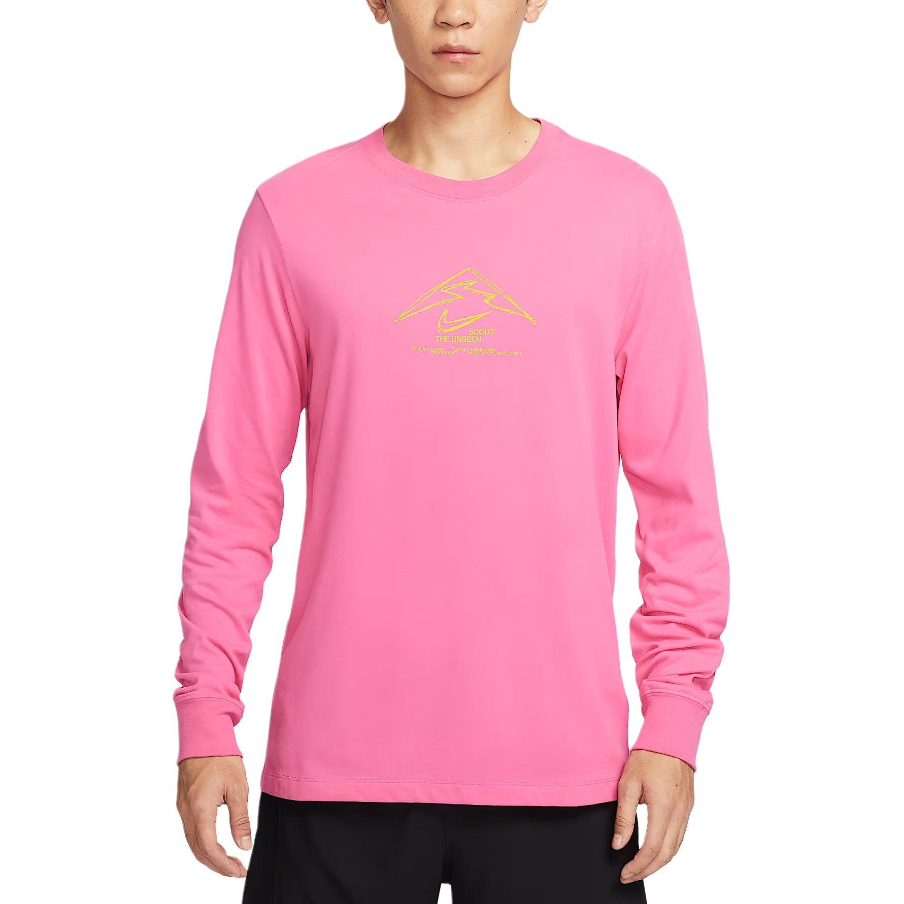 

Nike Dri-Fit FW25 Trail Швидковисихаюча Дихаюча Бігова Футболка з Довгим Рукавом Чоловічі Топи HV4197-684 2XL