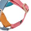 Dog Harness Quick Release Adjustable Ergonomic Design Tear-Resistant Splicing Color Dog Training Cotton Small Medium Dog Harnesses Chest Strap Pet