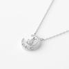 K10 White Gold Necklace 112346123202 [Yondo Sea] Women's
