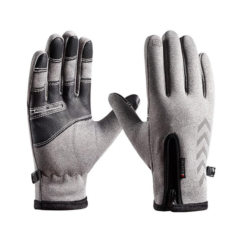 Lishi Men s Reflective Waterproof Winter Cycling Gloves M-XL