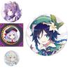 Captivating Fashion Jewelry Badge Featuring Cartoon Animation Brooch From Genshin Impact