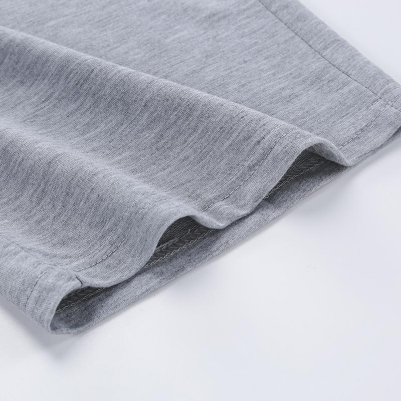 Herrshorts Byxor Casual Sportbyxor Sommar Croppade Byxor Lösa Strandbyxor