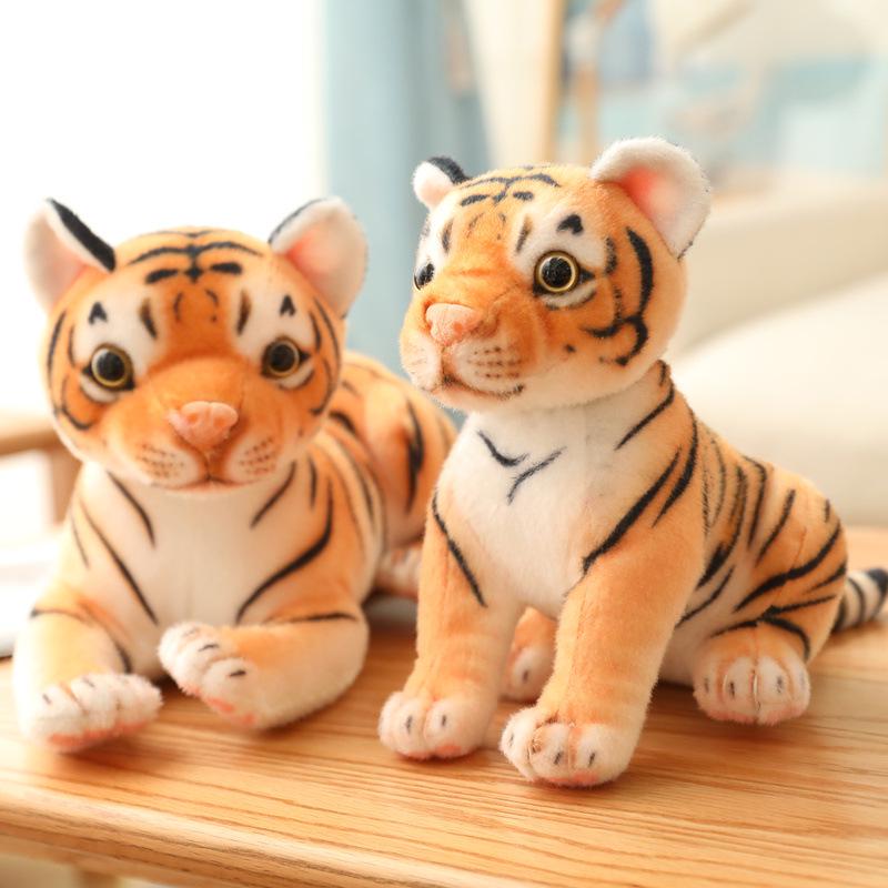 Creative Cartoon Little Tiger Plush Toy Doll - Year of the Tiger Claw Machine Prize