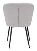 Chair Losanna Grey Set 2 Pz Cm 58X60,5X85