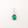 Chrome Diopside Gemstone 925 Sterling Silver Jewelry Zircon Stylish Pendant CZP-13-12