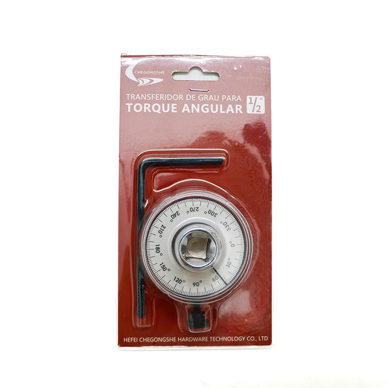 Half-Inch Dial Torque Angle Gauge Wrench