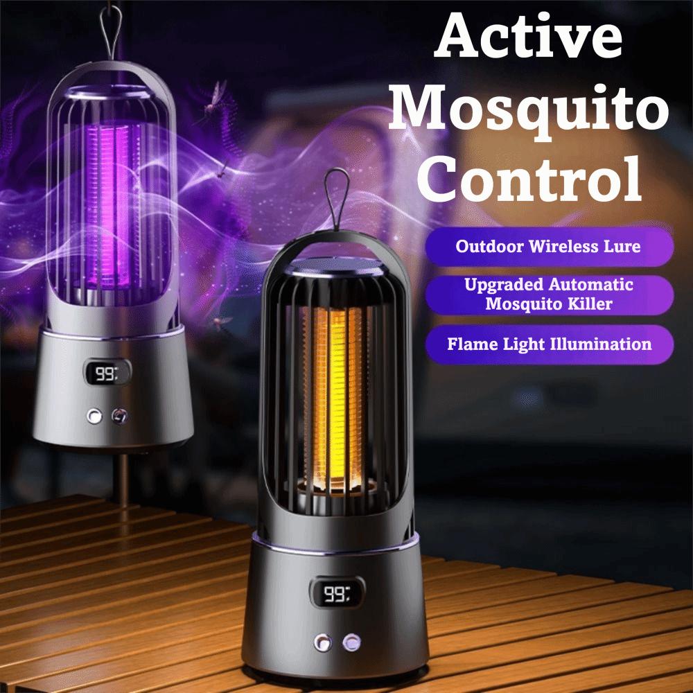 Powerful Silent Bug Killer Electric Shock Mosquito Trap Light Mosquito Zapper Lamp  Patio