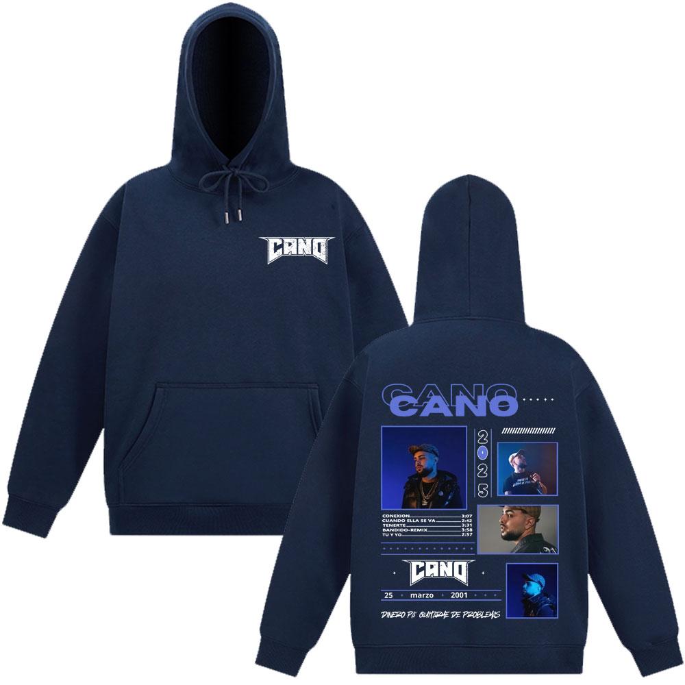 Rapper Cano Triana 2025 Tour Album Hoodies Men Women Fashion Print Hip Hop Winter Oversized Loose Unisex Tracksuit Streetwear