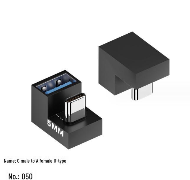 USB-A Male To Female and Male To Male Adapter Extension