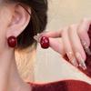 French Small Fragrant Style Pearl Stud Earrings Women's Light Luxury High-end Sense Retro Temperament Earrings Ear Jewelry