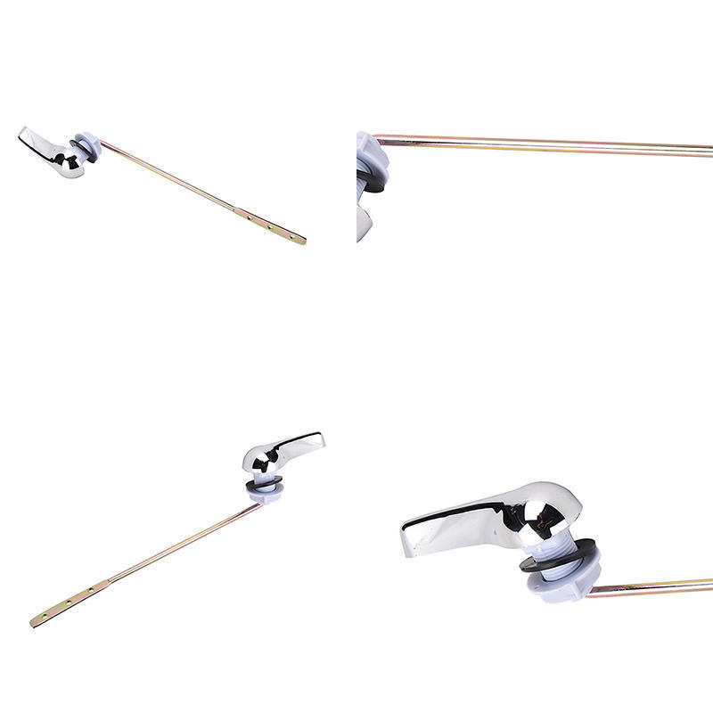 Universeller Toilettenspülhebel Chrom Toilettenschlüsselgriff Passt für die meisten Toiletten