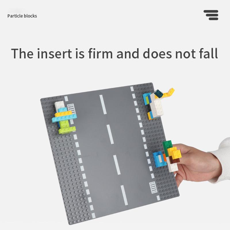 Classic Building Block Base Plate City View Traffic Road Figures Construction Toys Bricks 32Dots Plastic Baseplates Kids Gifts