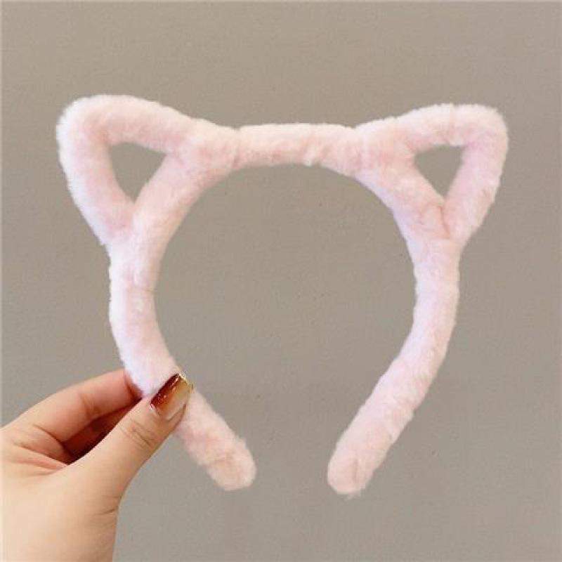 Women's Cat Ear Headband 2025: Versatile Autumn-Winter Hair Accessory for Outings & Face Washing