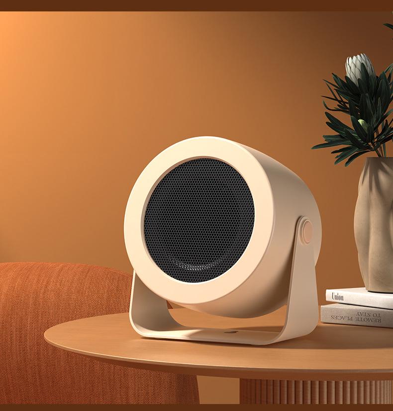 Компактный портативный настольный обогреватель - Быстрый нагрев Умный вентилятор для офиса и общежития