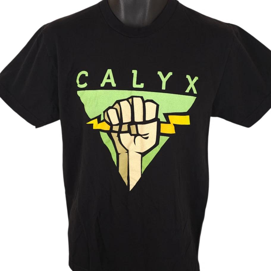 Calyx Institute T Shirt Mens Size Medium Black Made In USA 2XL