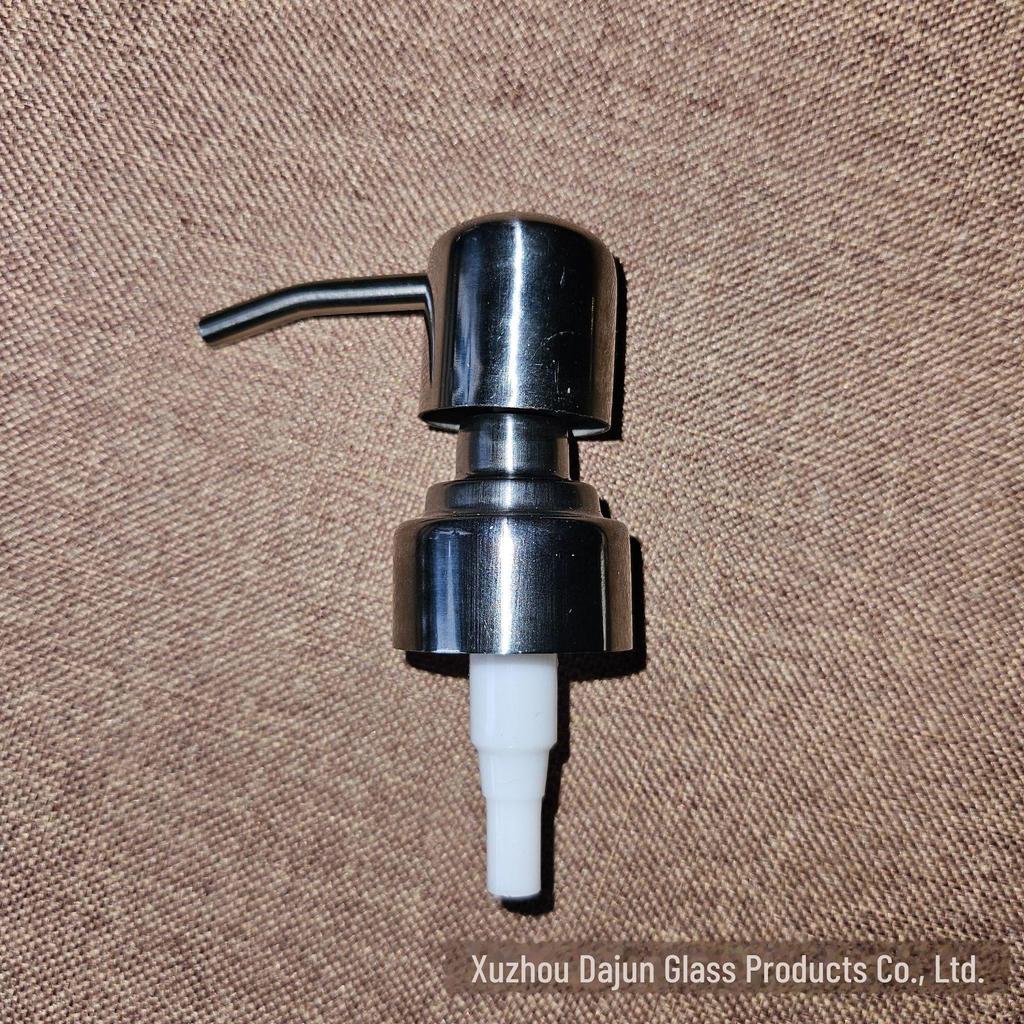 Duschgel- und Shampoo-Spenderflasche aus Twill-Glas, einteilig