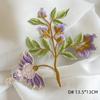 Elegant Iron-On Patches Stylish Floral Patches Decorative Embroidery Appliques  Clothing Decoration