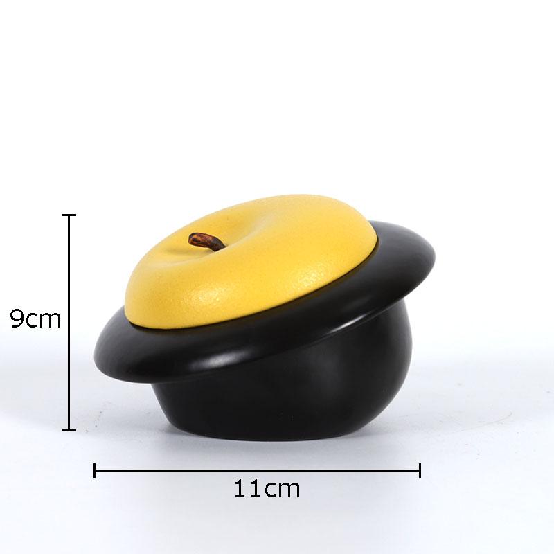 Transparent Glass Jars Aromatherapy Jar Decorative Crystal Storage Jar Desk Decoration Rectangle Aromatherapy Container