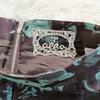 Used Beautiful condition alba ROSSA jacquard floral print flare skirt 40 brown