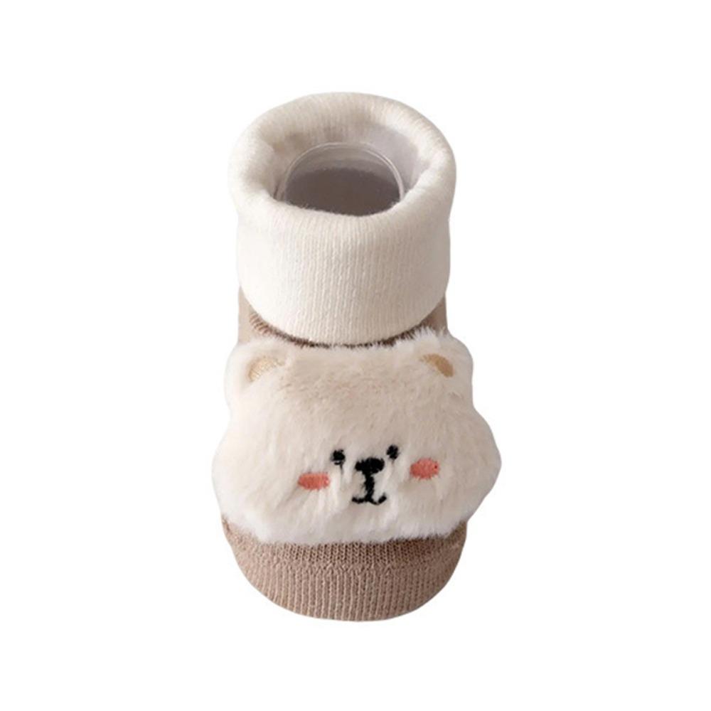 Thick Newborn Baby Socks Plus Fleece Walking Socks Warm Baby Plush Socks  Baby Boys Girls