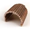 Holz Molar Weidenzweig Kleintier Kaninchen Kauspielzeug Bogenbrücke Spielzeug Hamster Molar Zubehör