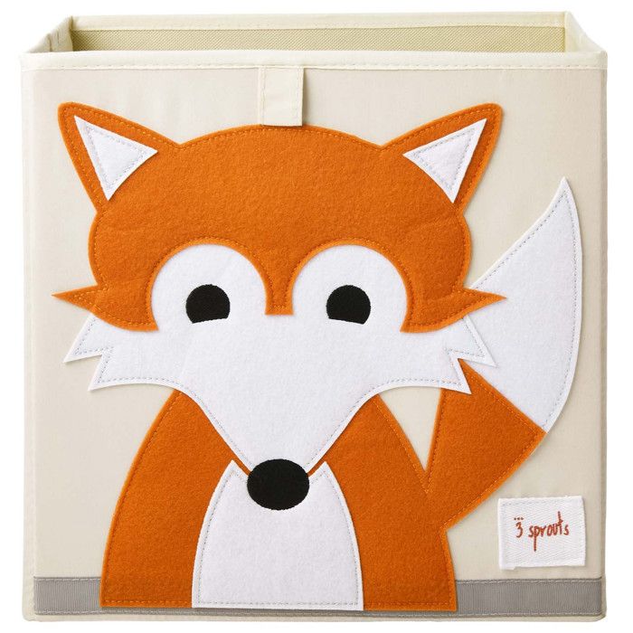 Petit Meuble De Rangement Pour Jouets 3 SPROUTS Renard