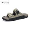 Big Size 45 Summer Men's Sandals High Quality Men Sandals Outdoor Beach Slippers Zapatos Hombre Durable Non-Slip Luxury Shoes