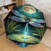 1 szt. Motyl Księżycowy Automatyczny Otwierany/Zamykany Parasol Wiatroodporny, Solidny Stelaż 8-Żebrowy, Wytrzymałe Żebra, Modny Design, Akcesorium Outdoor, Zabawny Pre