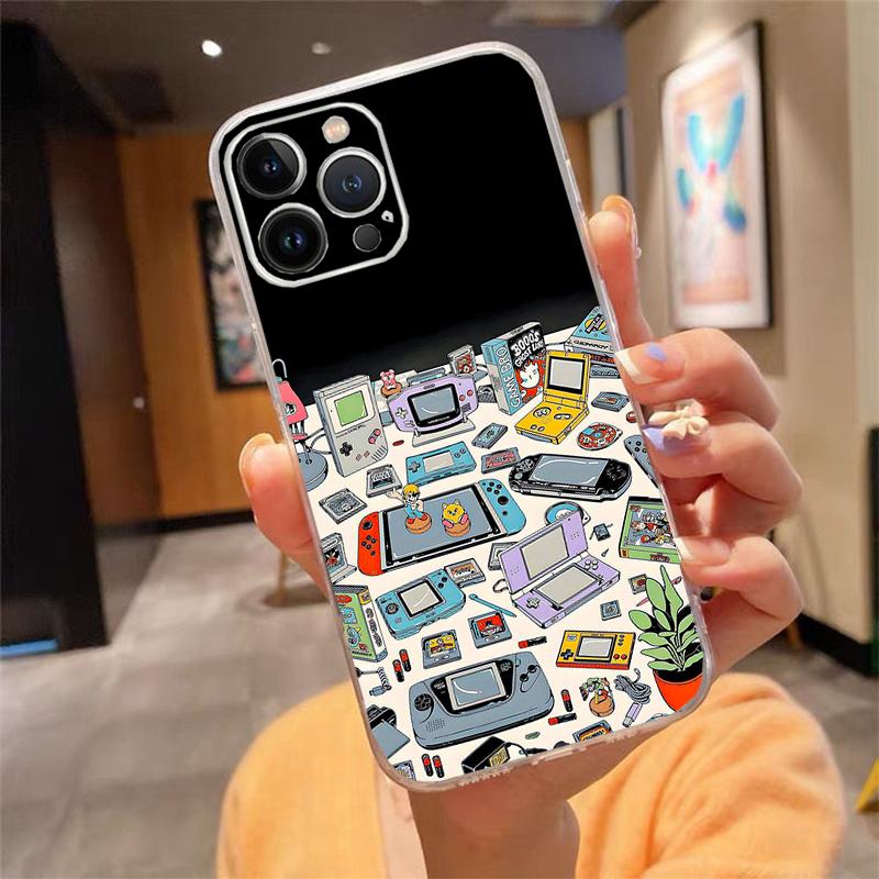 Phone Case For iphone 17ProMax 17 Pro Air 16 15 14 13 Pro Max 16 15 14 13 Pro 15Plus Gaming Console
