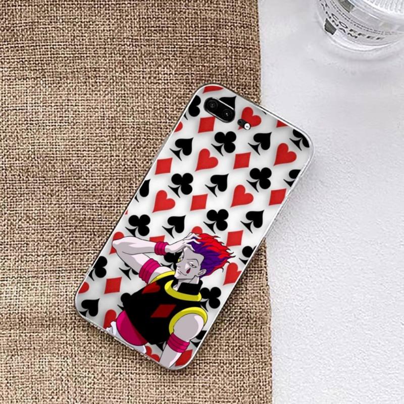 HUNTER X Hisoka Morow Phone Case For Huawei P50 P40 P30 Pro Mate 40 30 Pro Nova 8 8i Y7P Honor Transparent Phone Cover
