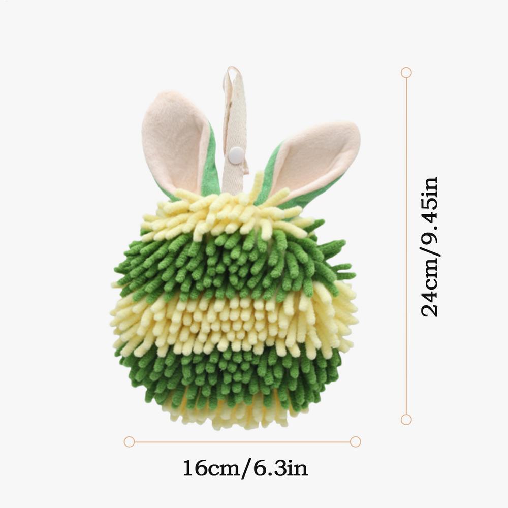 Chenille Hand Towels Wipe Hand Towel Ball Quick Drying Absorbent Soft Absorbent Microfiber Handball for Kitchen Bathroom