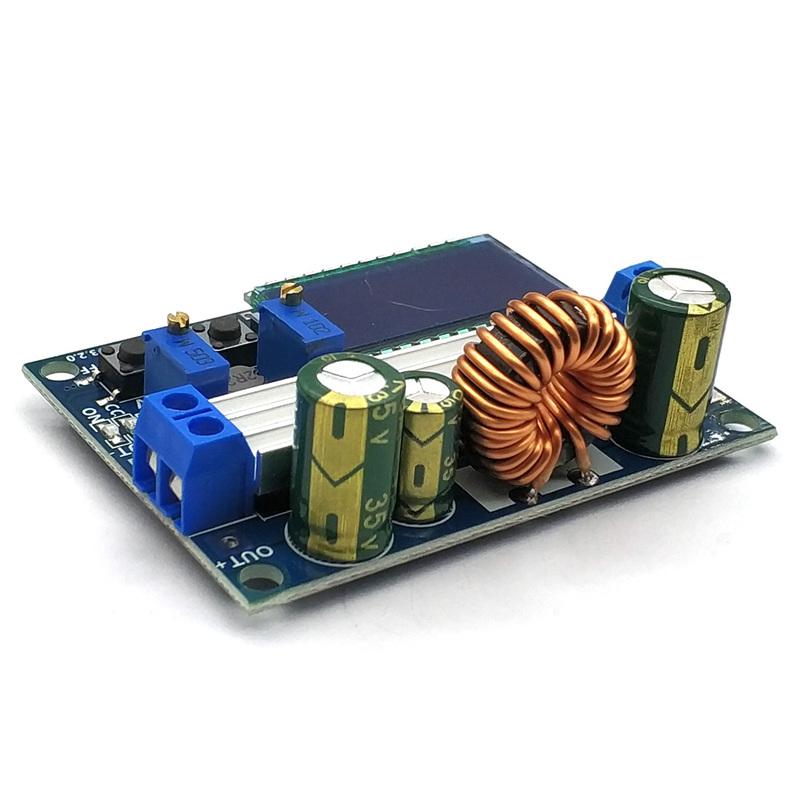 35W DC 5.5-30V To DC 0.5-30V Adjustable CC/CV Step Up Down Power Supply Module LCD Display Boots Buck Converter Board