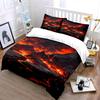 Fiery Volcanic Landscape Pattern. Bedding Sets Duvet Cover Sets Duvet Covers Pillowcases(1*Duvet Cover 2*Pillowcases Without Duvet Insert)