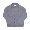 Ami Men S De Queh Small Heart Logo Polo Cardigan 0504