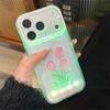 Tulip Floral Incoming Call Flash Phone Case, Compatible with iPhone 11-14, and 15-17 Pro Max