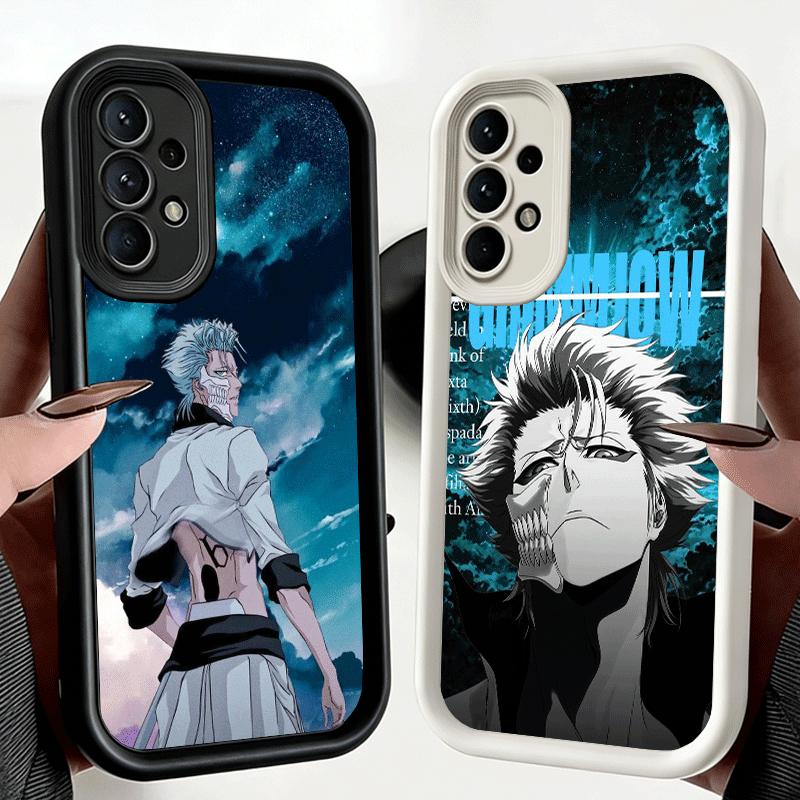 Phone Case for Samsung Galaxy A17 A16 A15 A14 A13 Bleach Grimmjow 6 A56 A36 A26 A55 A35 A25 A54 A34 A24 A53 A33 A23 A07 A06