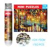 Christmas Gifts, Family Time  150 Mini Test Tube Puzzle World Famous Painting Travel Puzzle Yc-M