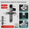 Double Purpose Washing Machine Floor Drain Quick Drainage Sewer Hose Adapter  Laundry Floor