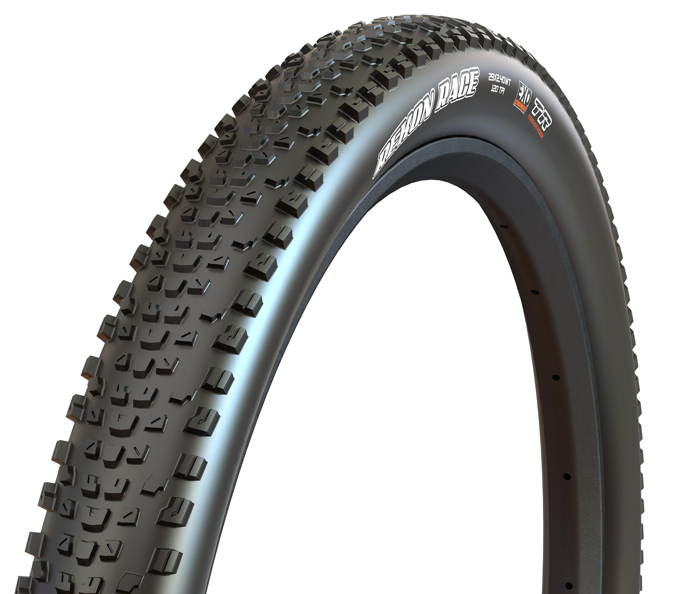 

Maxxis Rekon Race Dual Compound Exo/Tr 27.5 Tires, Black/F120, 27.5x2.35