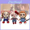 Spielerische Chucky Plüschfigur Weich und Kuschelig Halloween-Dekoration Für Kinder und Sammler