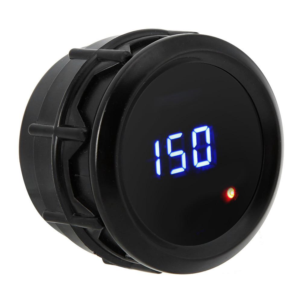 52mm Oil Thermometer with Sensor 40 150 celsius Blue LED Digital Display Temperature Gauge