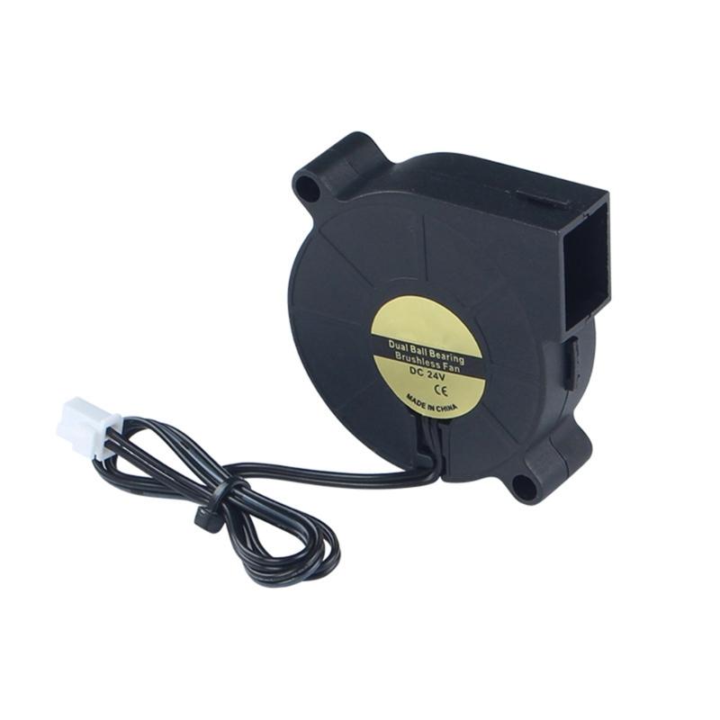 

High Performances 24V Blower Fan With PWM Speed Controls and PBT Turbines Blade for Enhanceds 3D Printing 1