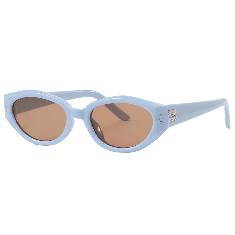 Women's Cat Eye Retro Fashion Sunglasses - Small Face Sun Protection, Hot Girl Style, Internet Celebrity Trend